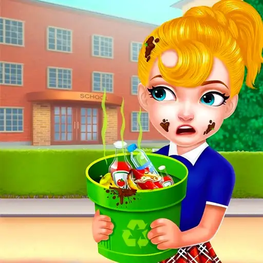 Baby Girl School Cleaning